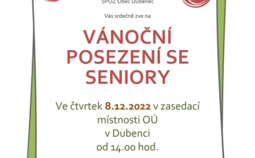 Setkání seniorů - vánoce 2022